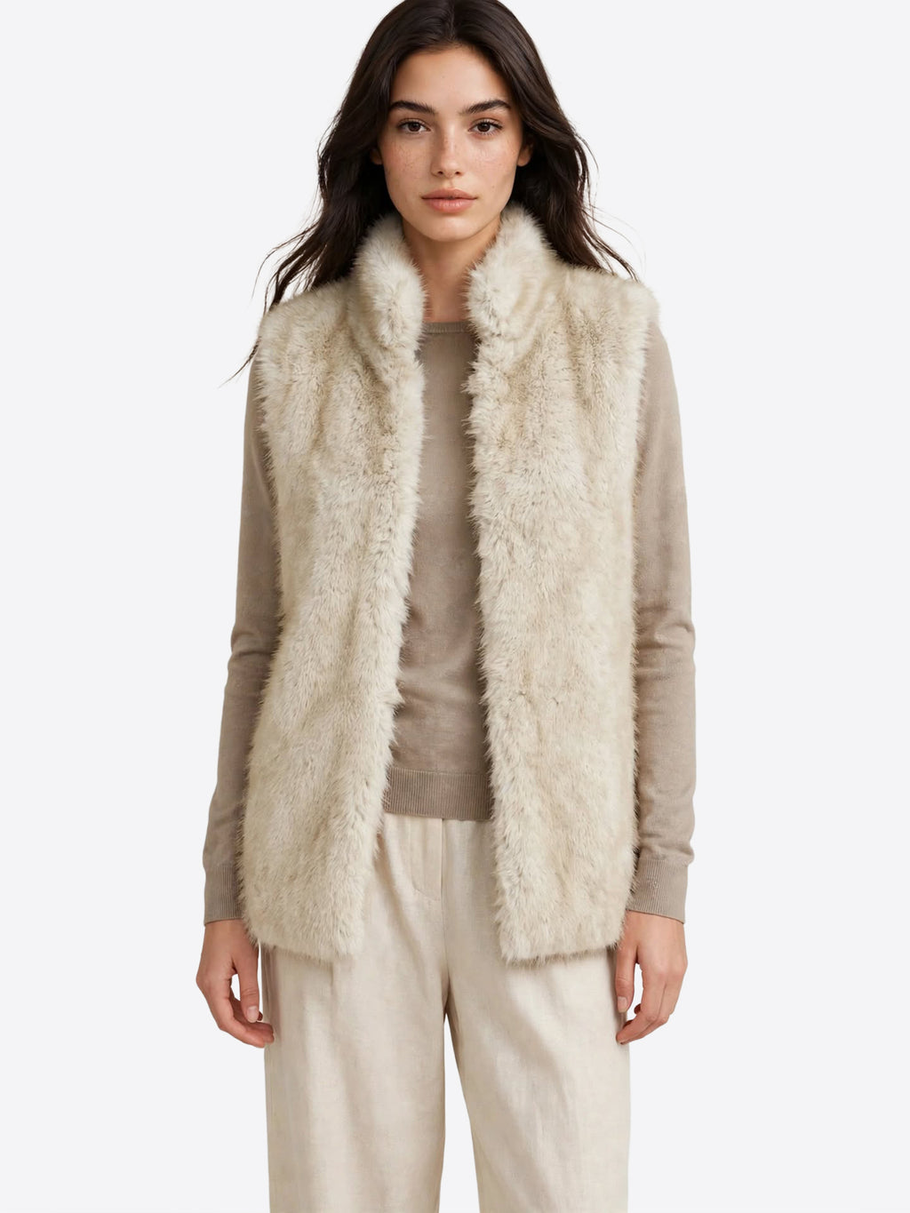 Pelliccia GL FOR HER da Donna - beige GLD9031JWBEIGE