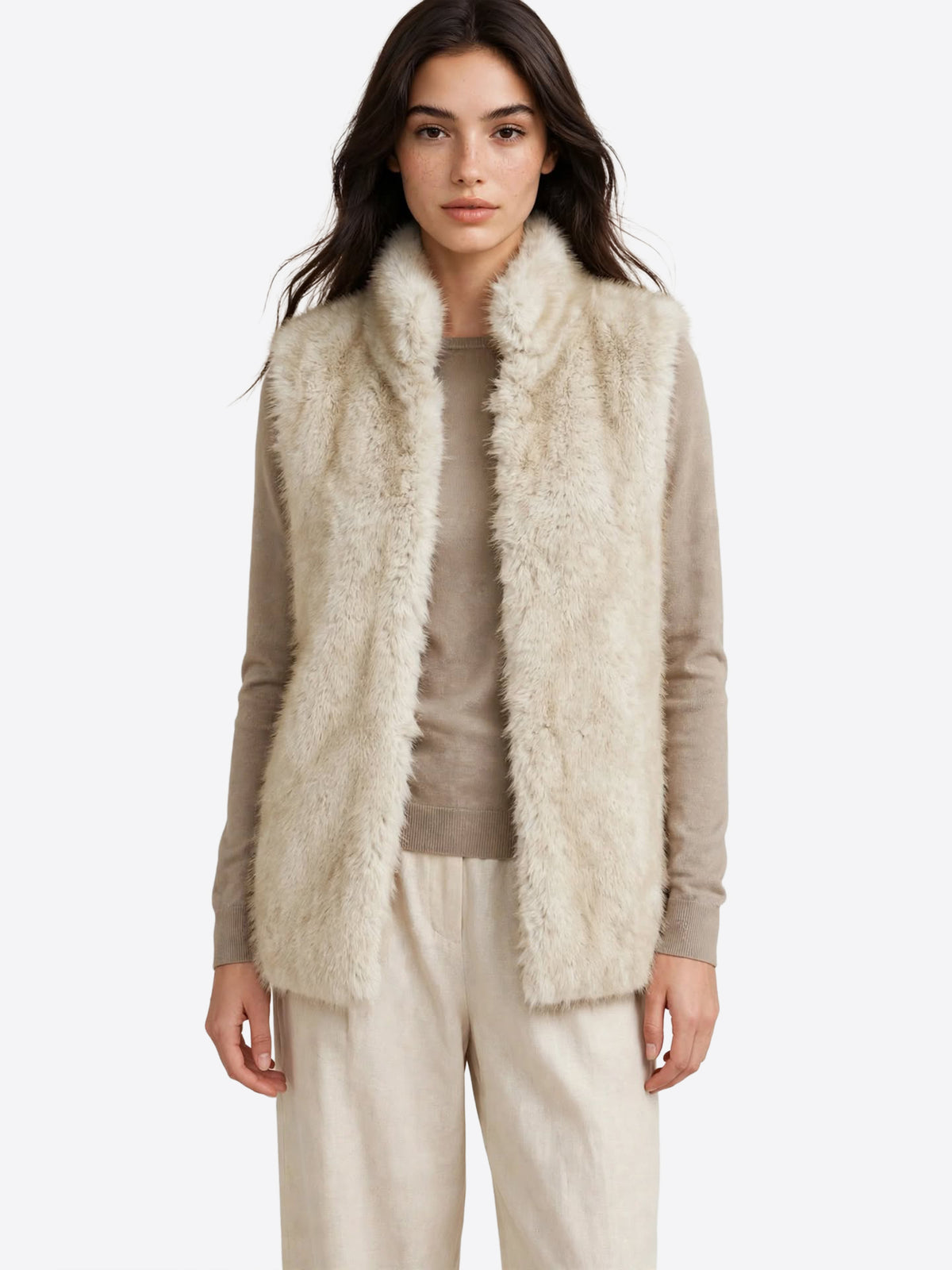 Pelliccia GL FOR HER da Donna - beige GLD9031JWBEIGE