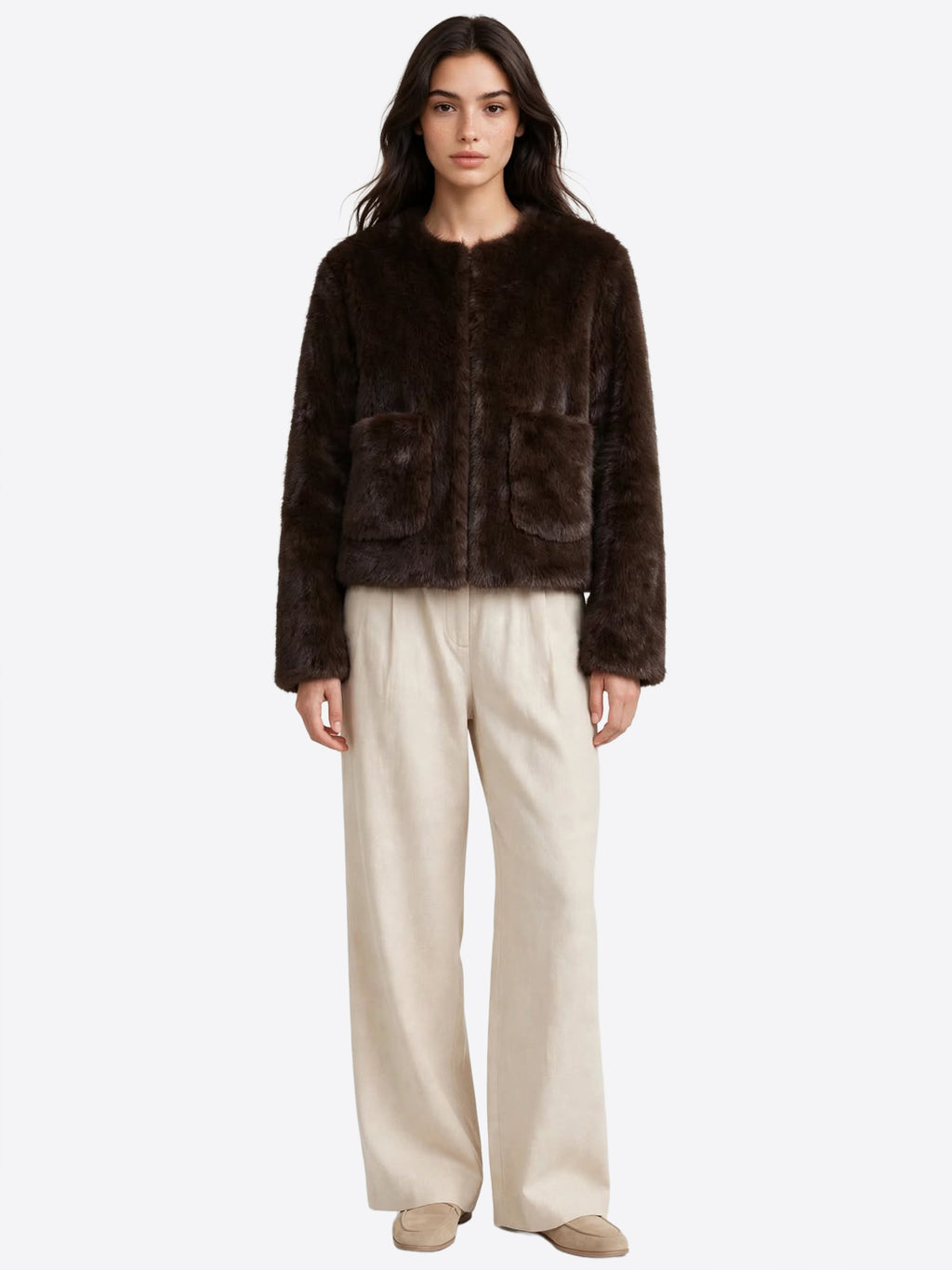 Pelliccia GL FOR HER da Donna - GLD9032JWVISONE