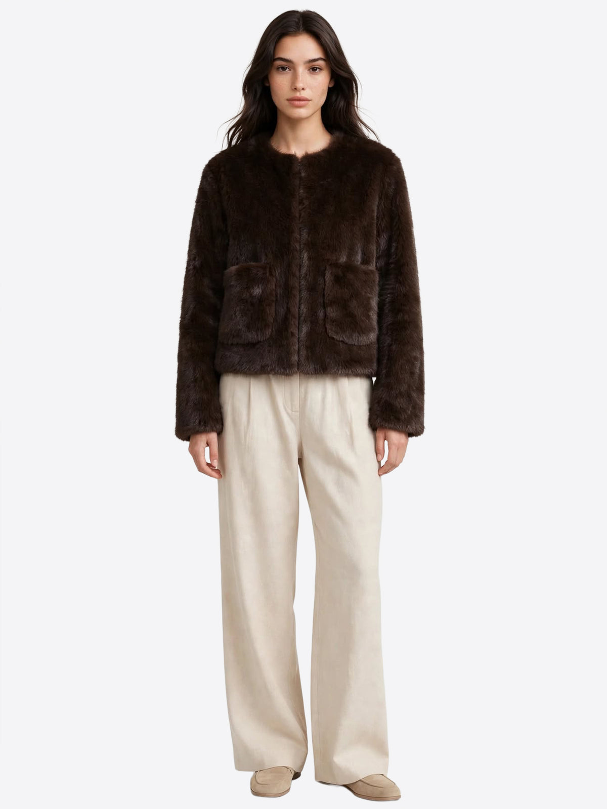 Pelliccia GL FOR HER da Donna - GLD9032JWVISONE