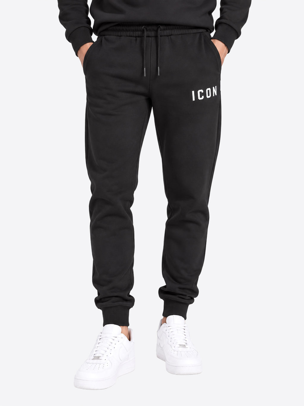 Pantalone Tuta ICON da Uomo - NERO IUP003CNEROBIANCO