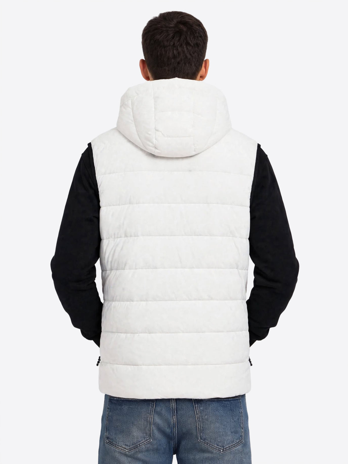 Piumino Smanicato ICON da Uomo - bianco IUPREJ001CWHT