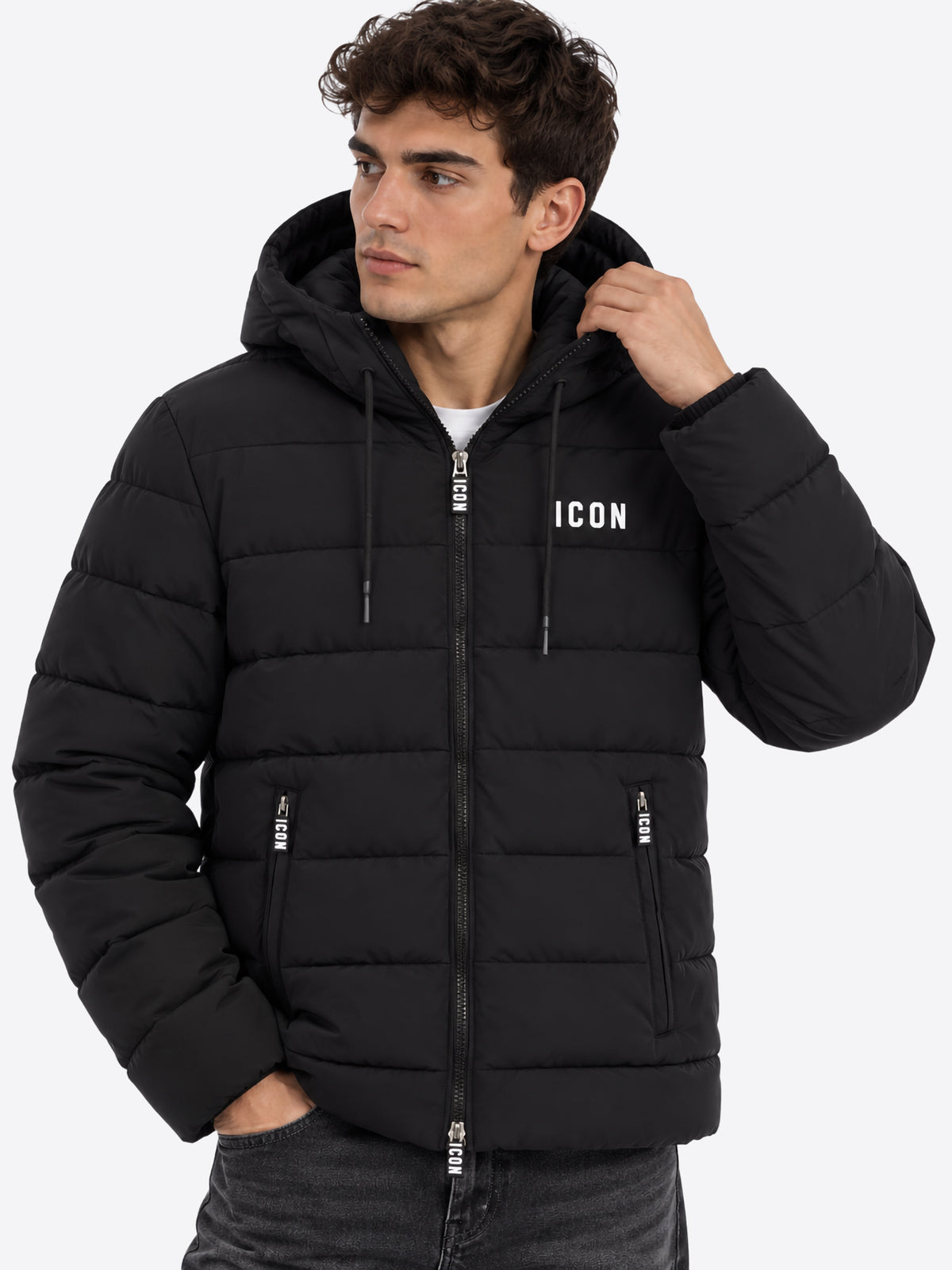 Giubbino ICON da Uomo - nero IUPREJ003BLK