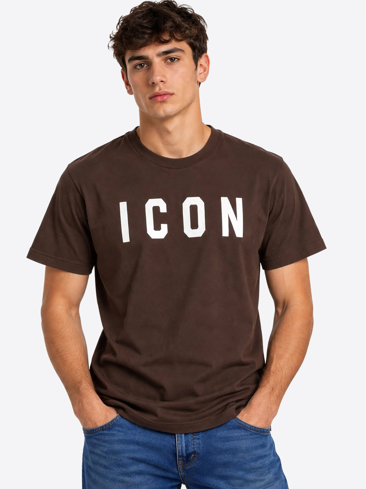T-shirt ICON da Uomo - IUT001CMORO