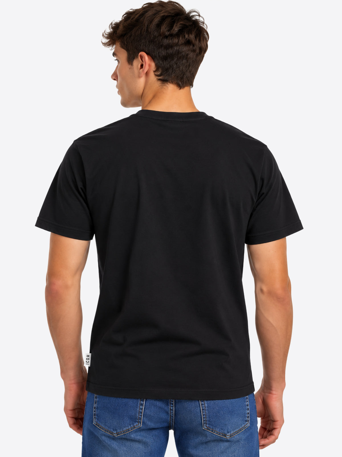 T-shirt ICON da Uomo - nero IUT001CNEROBIANCO