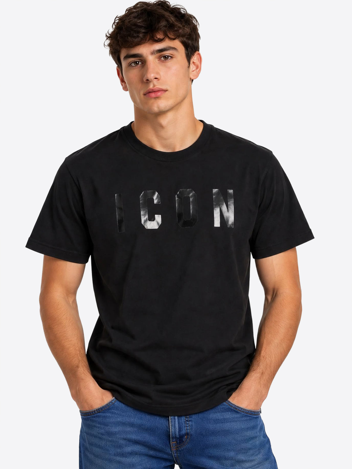 T-shirt ICON da Uomo - nero IUT001CNERONERO
