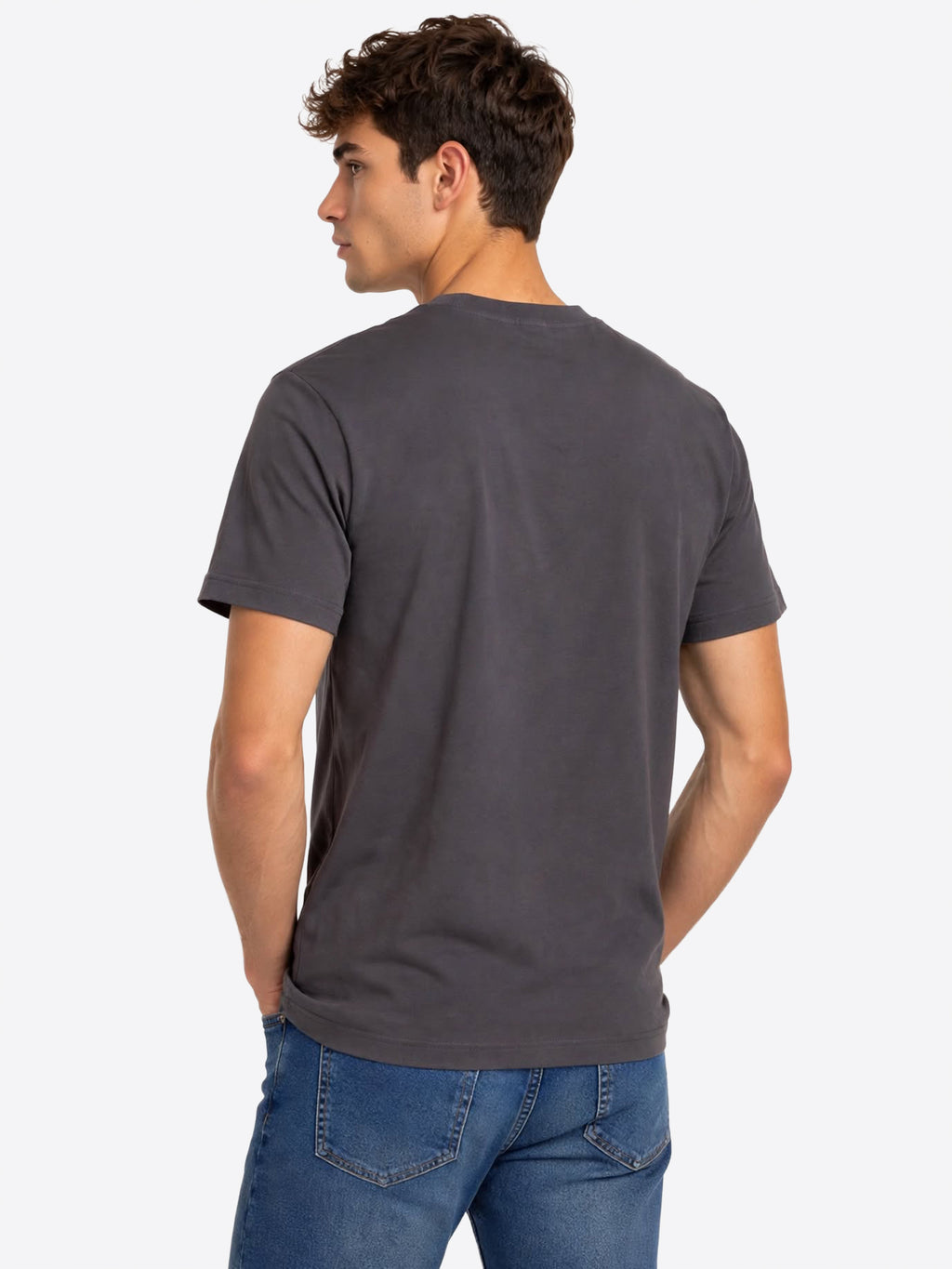 T-shirt ICON da Uomo - grigio IUT007CPIOMBO
