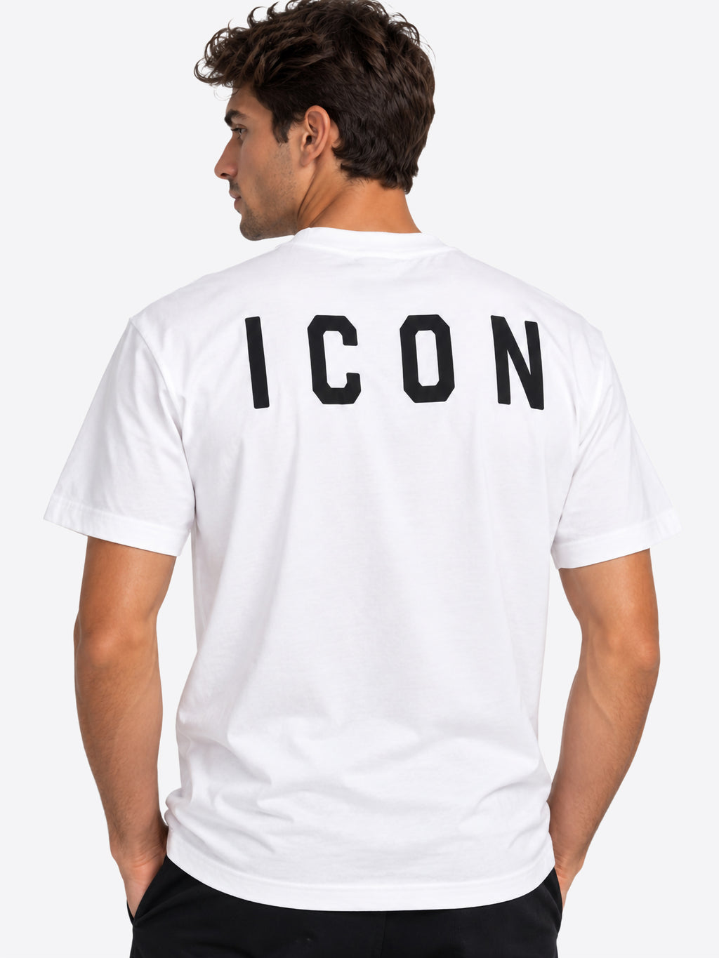 T-shirt ICON da Uomo - bianco IUT008CBIANCO
