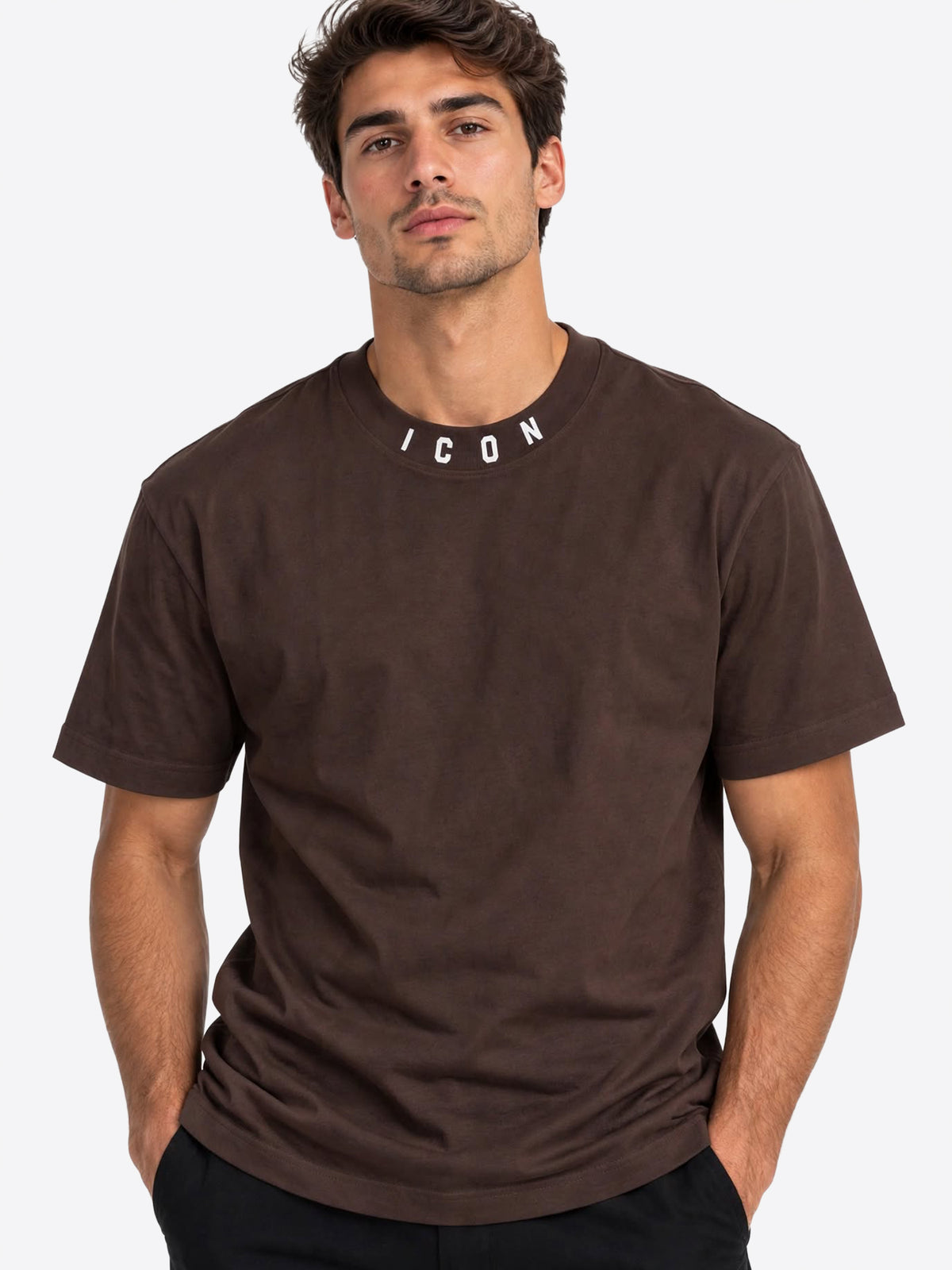 T-shirt ICON da Uomo - IUT008CMORO