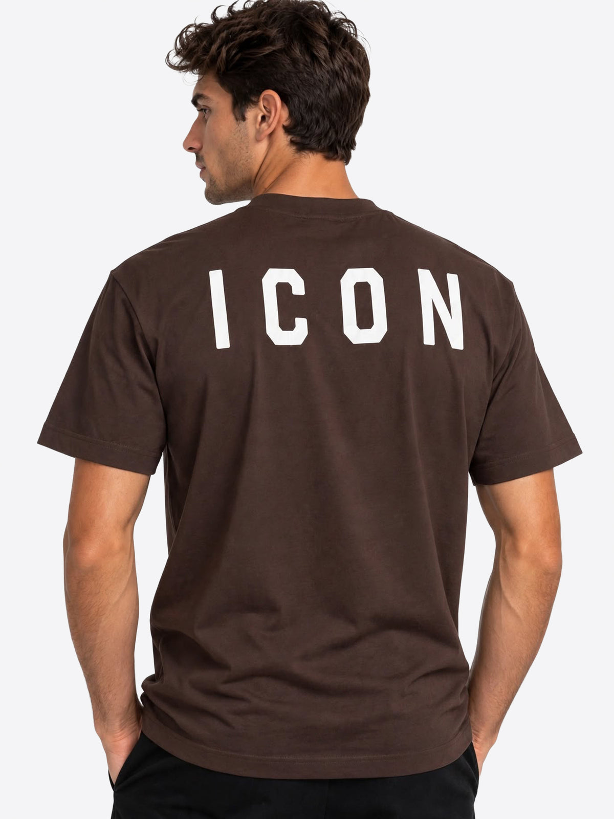 T-shirt ICON da Uomo - IUT008CMORO