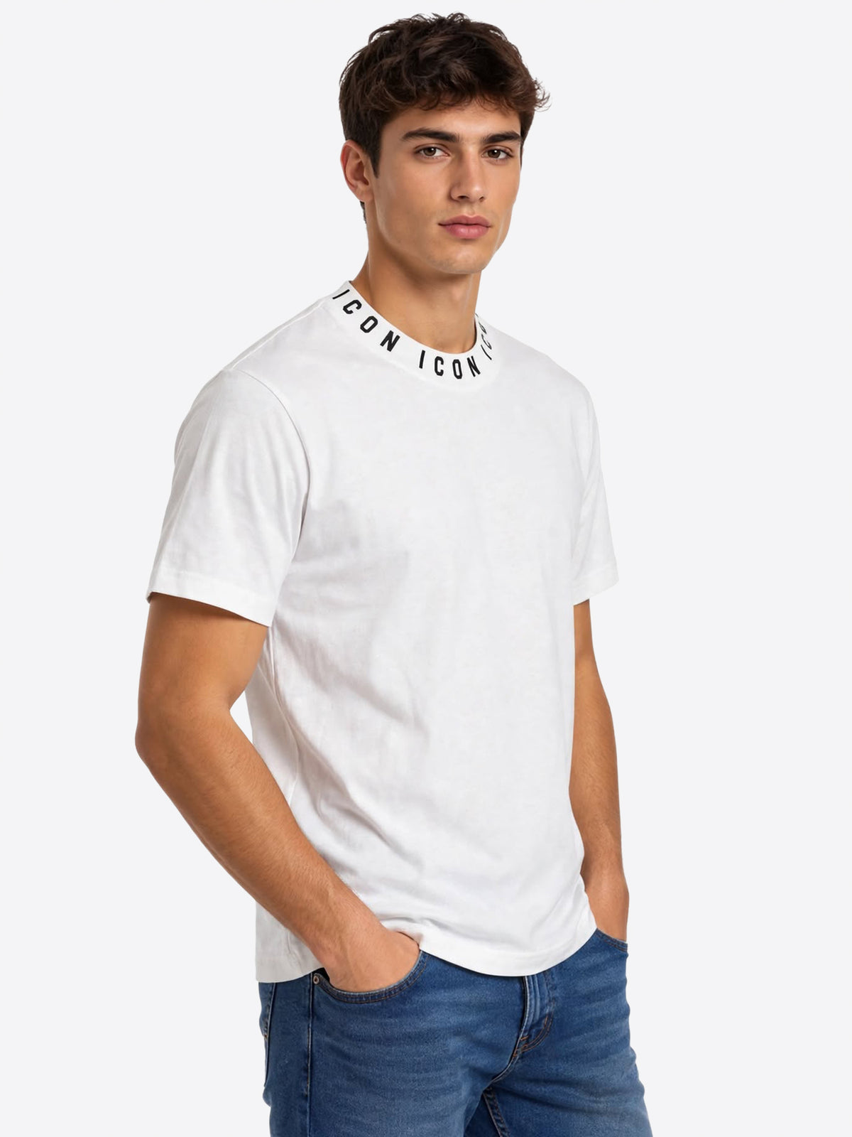 T-shirt ICON da Uomo - bianco IUT042CBIANCO