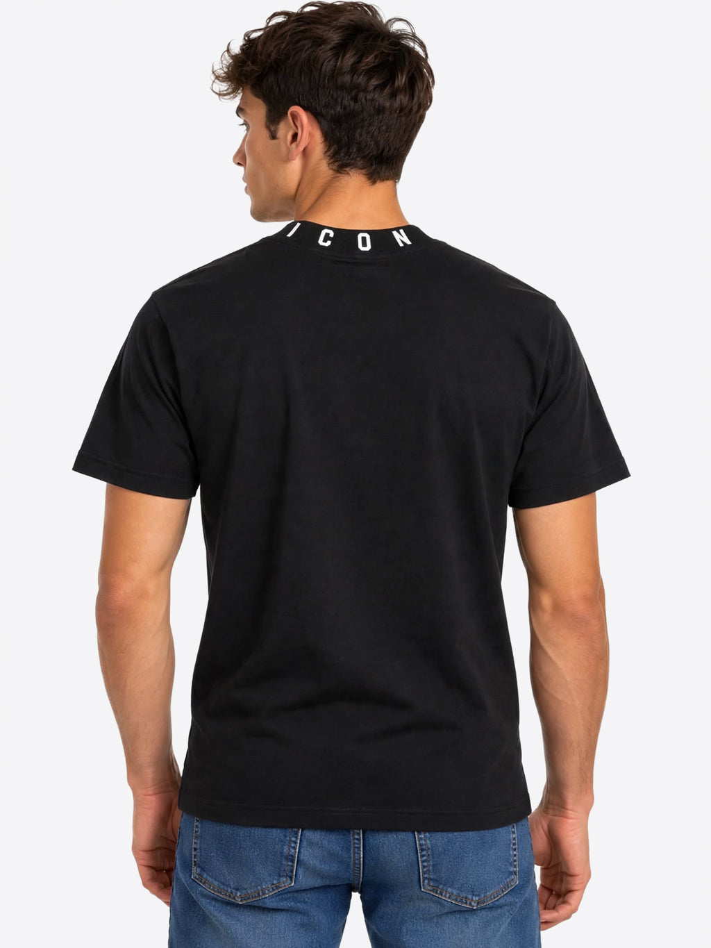 T-shirt ICON da Uomo - nero IUT042CNEROBIANCO