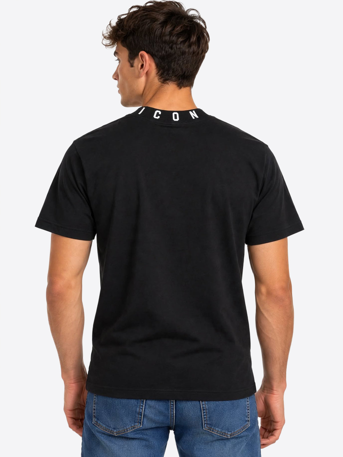 T-shirt ICON da Uomo - nero IUT042CNEROBIANCO