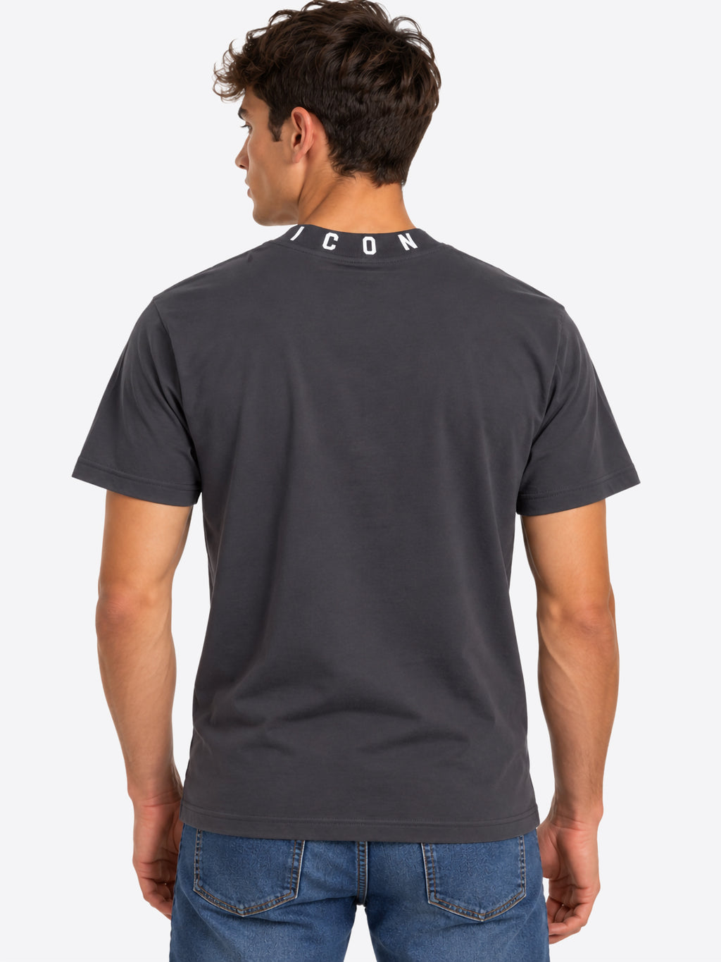 T-shirt ICON da Uomo - grigio IUT042CPIOMBO