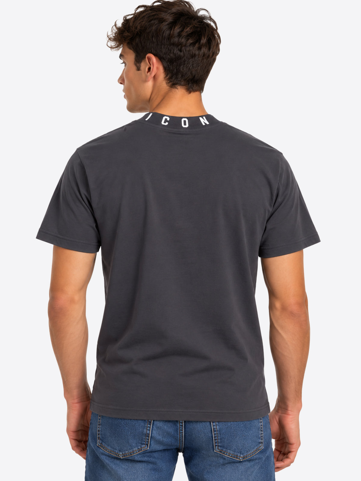 T-shirt ICON da Uomo - grigio IUT042CPIOMBO