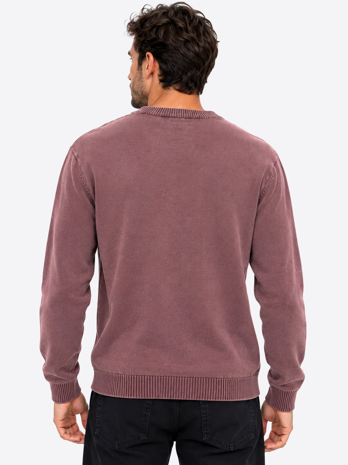 Maglione INDICODE da Uomo - rosso INARKMILONECK371 BORDEAU