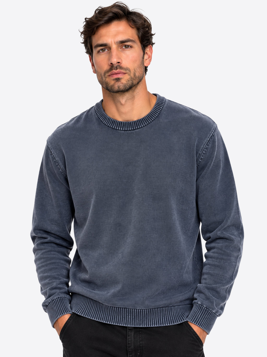 Maglione INDICODE da Uomo - blu INARKMILONECK469 BLU