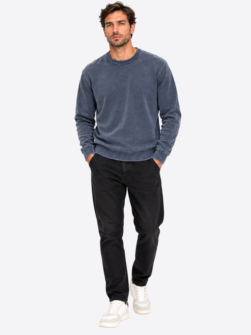 Maglione INDICODE da Uomo - blu INARKMILONECK469 BLU