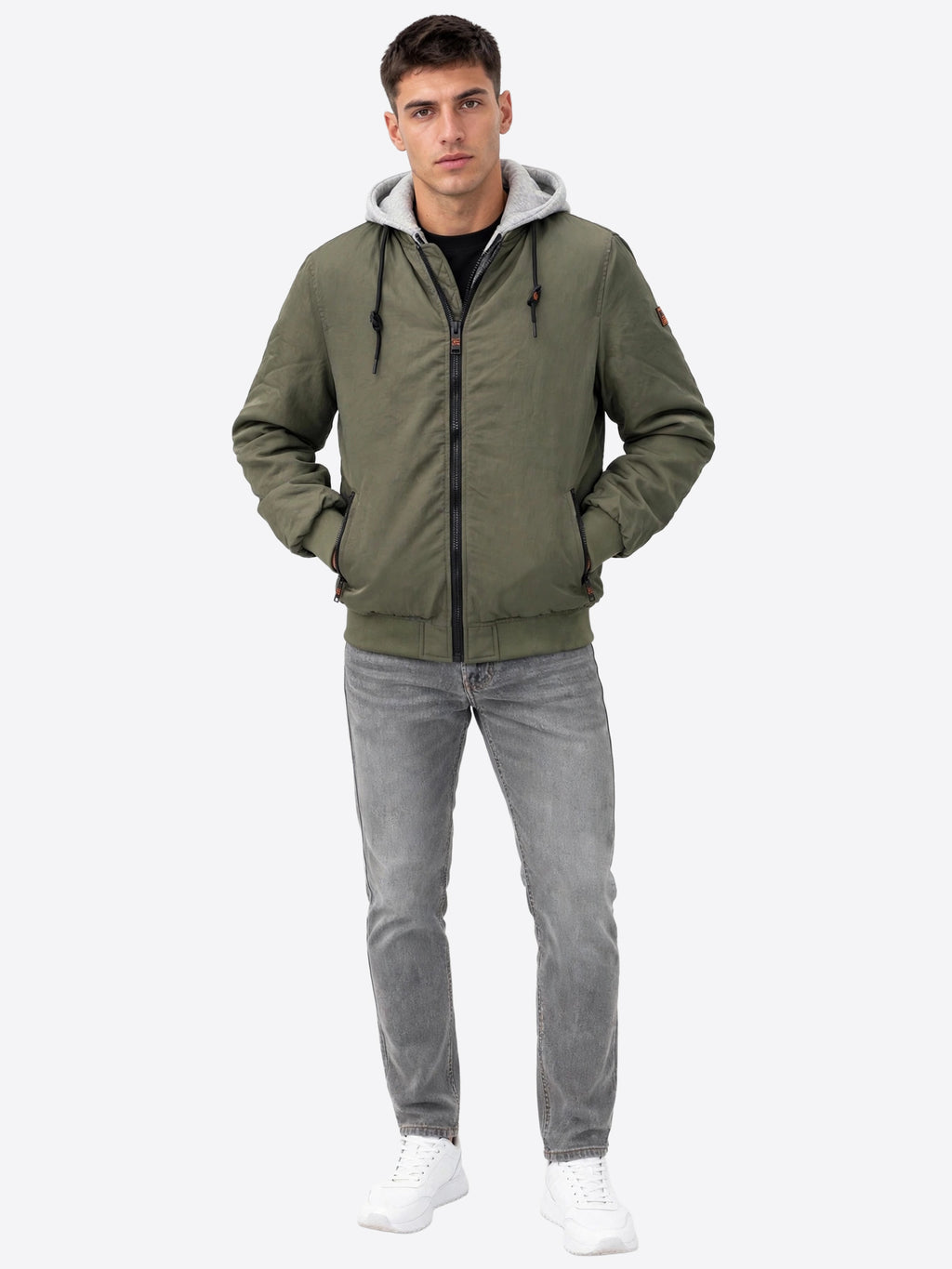 Giaccone INDICODE da Uomo - verde INFALSITE600 ARMY