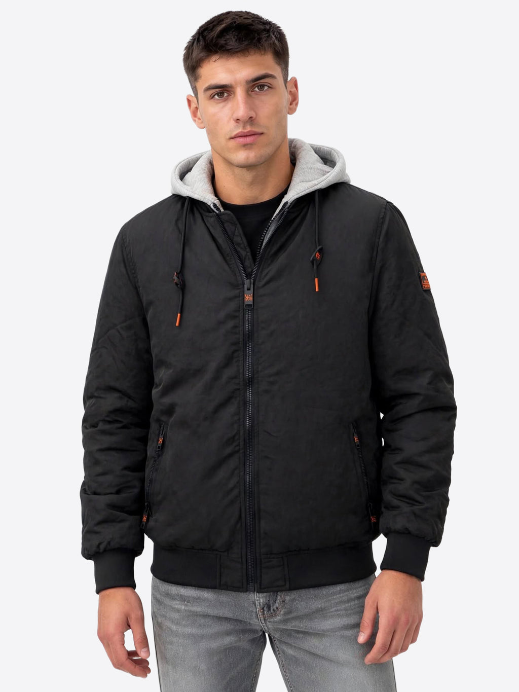 Giaccone INDICODE da Uomo - nero INFALSITE978 NERO