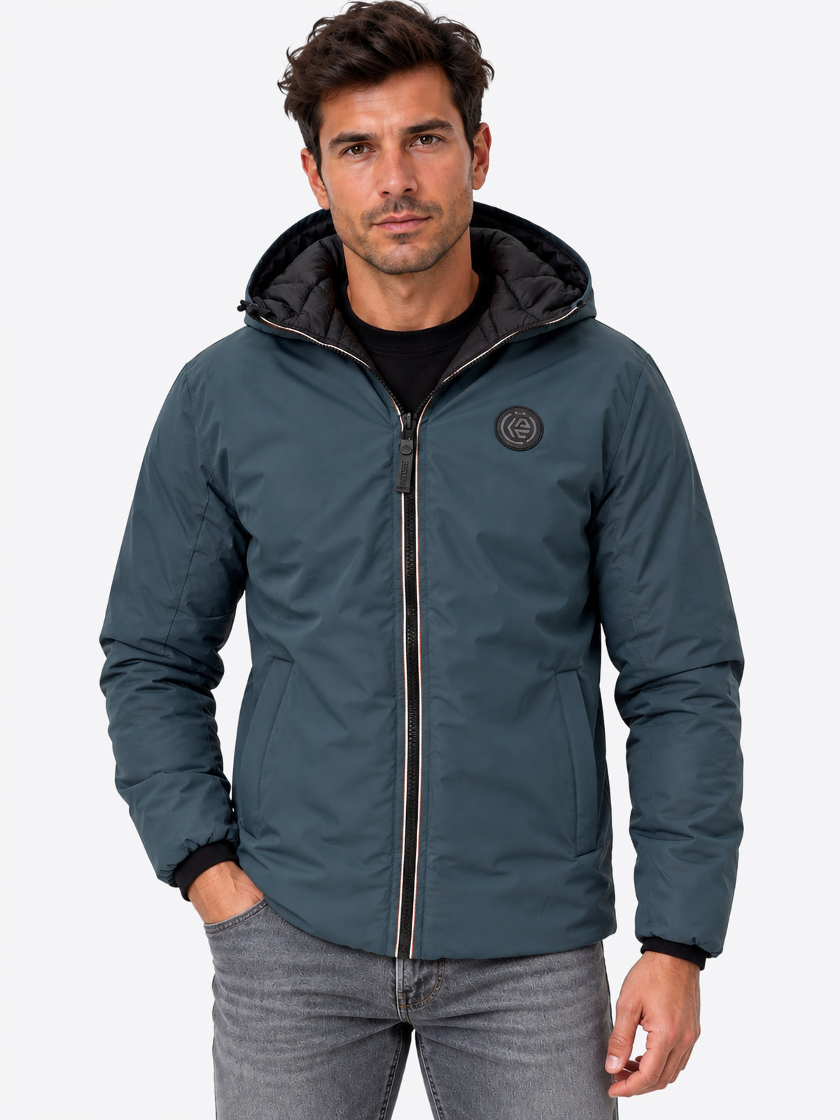 Giaccone INDICODE da Uomo - blu INFARTHAS526 BLU