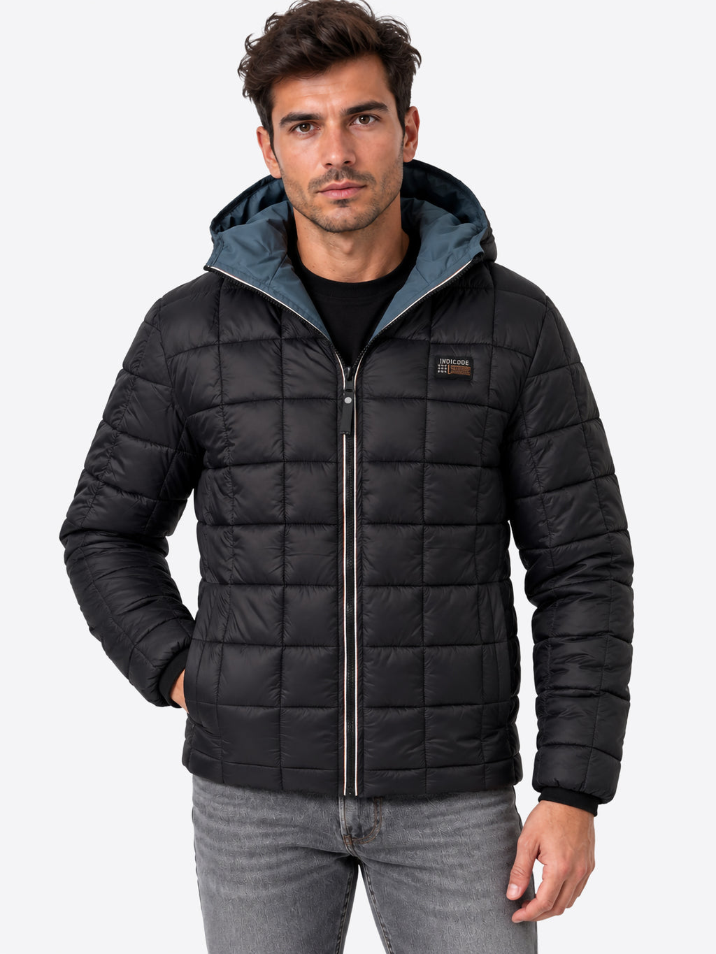 Giaccone INDICODE da Uomo - blu INFARTHAS526 BLU