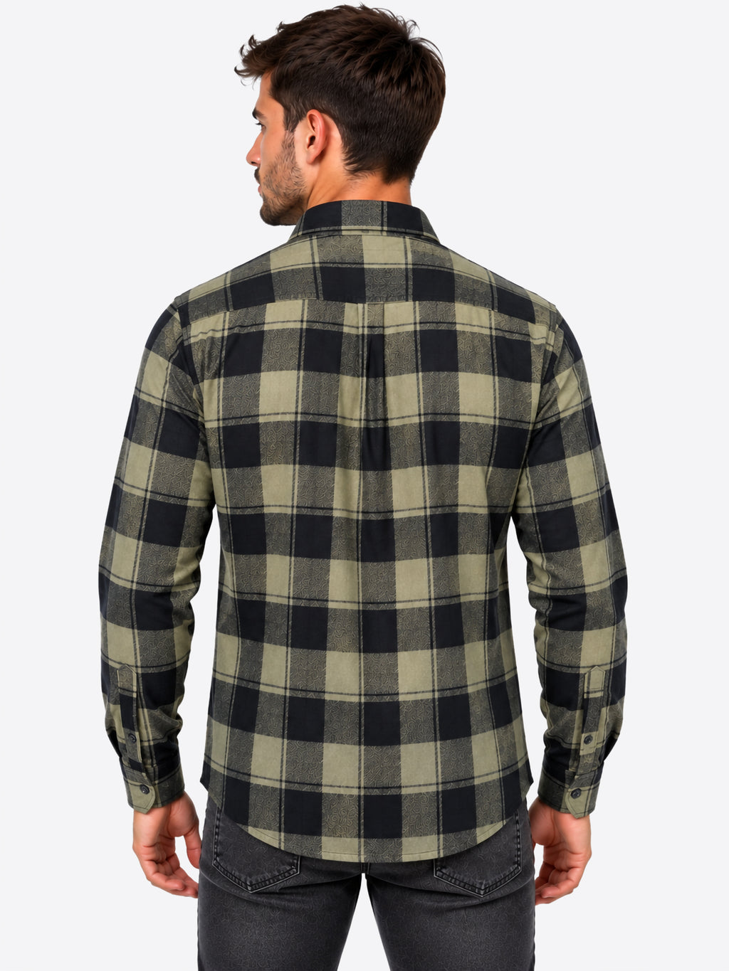 Camicia INDICODE da Uomo - verde INGILMO600 ARMY