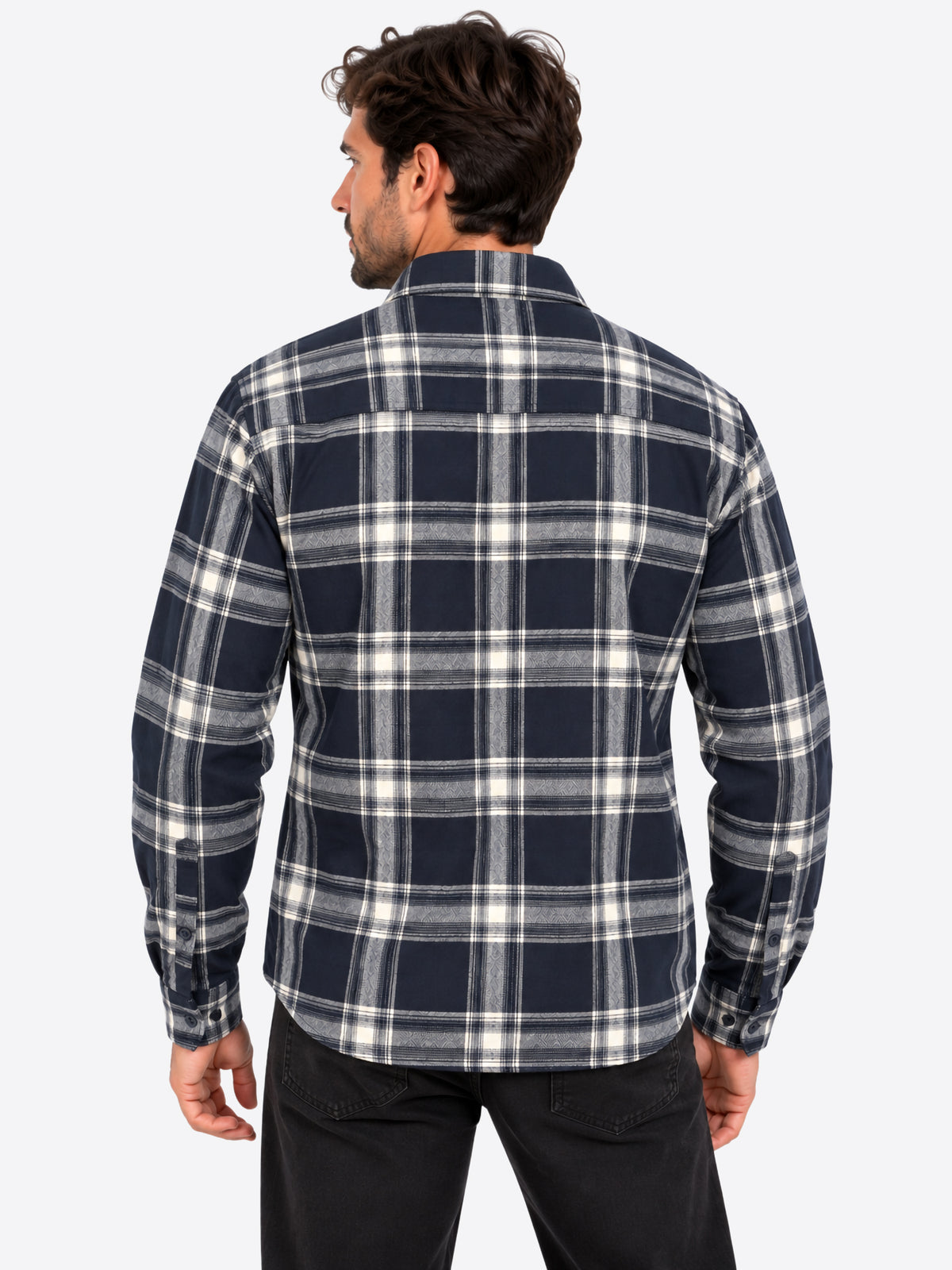 Camicia INDICODE da Uomo - blu INSTANLEY400 BLU