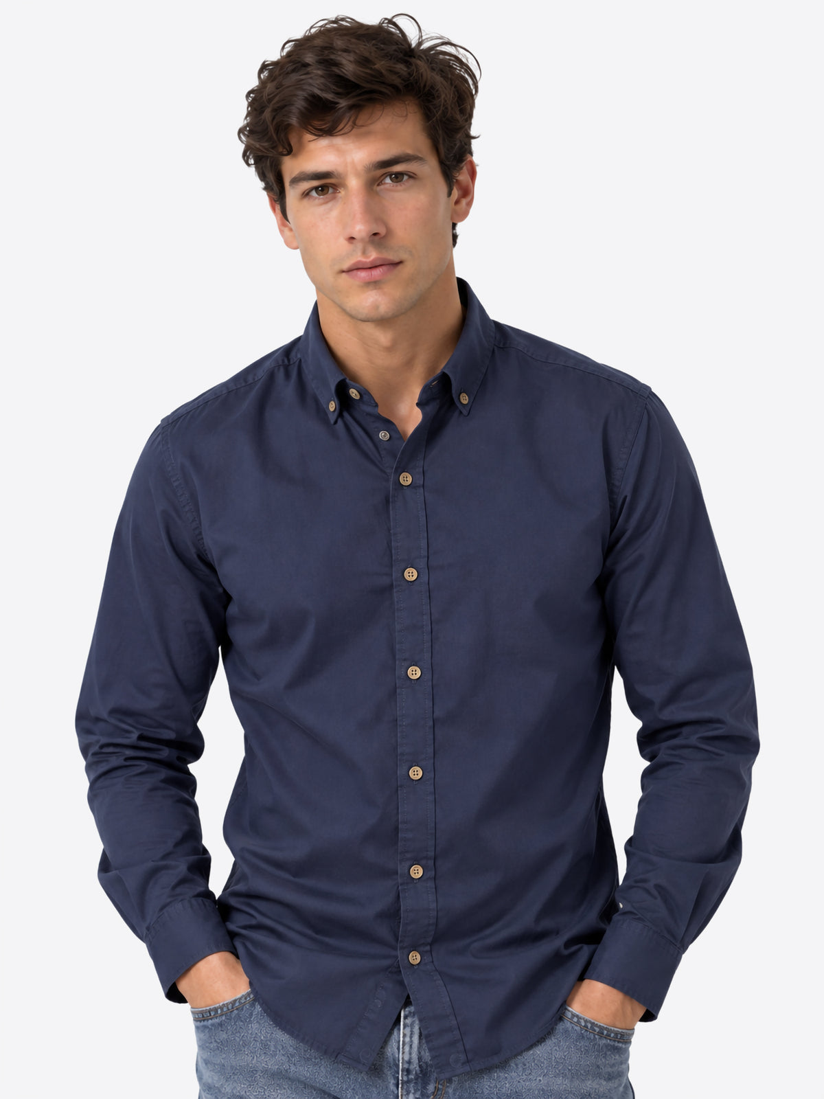 Camicia INDICODE da Uomo - blu INTAWEL469 BLU