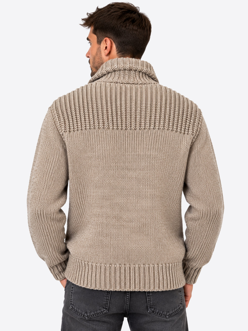 Cardigan INDICODE da Uomo - beige INTHORNSTONE024 BEIGE