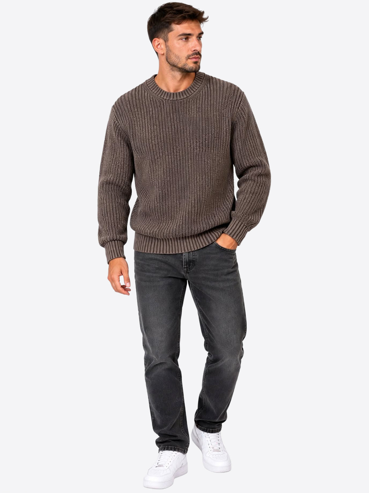 Maglione INDICODE da Uomo - INTORPEDO069 MORO
