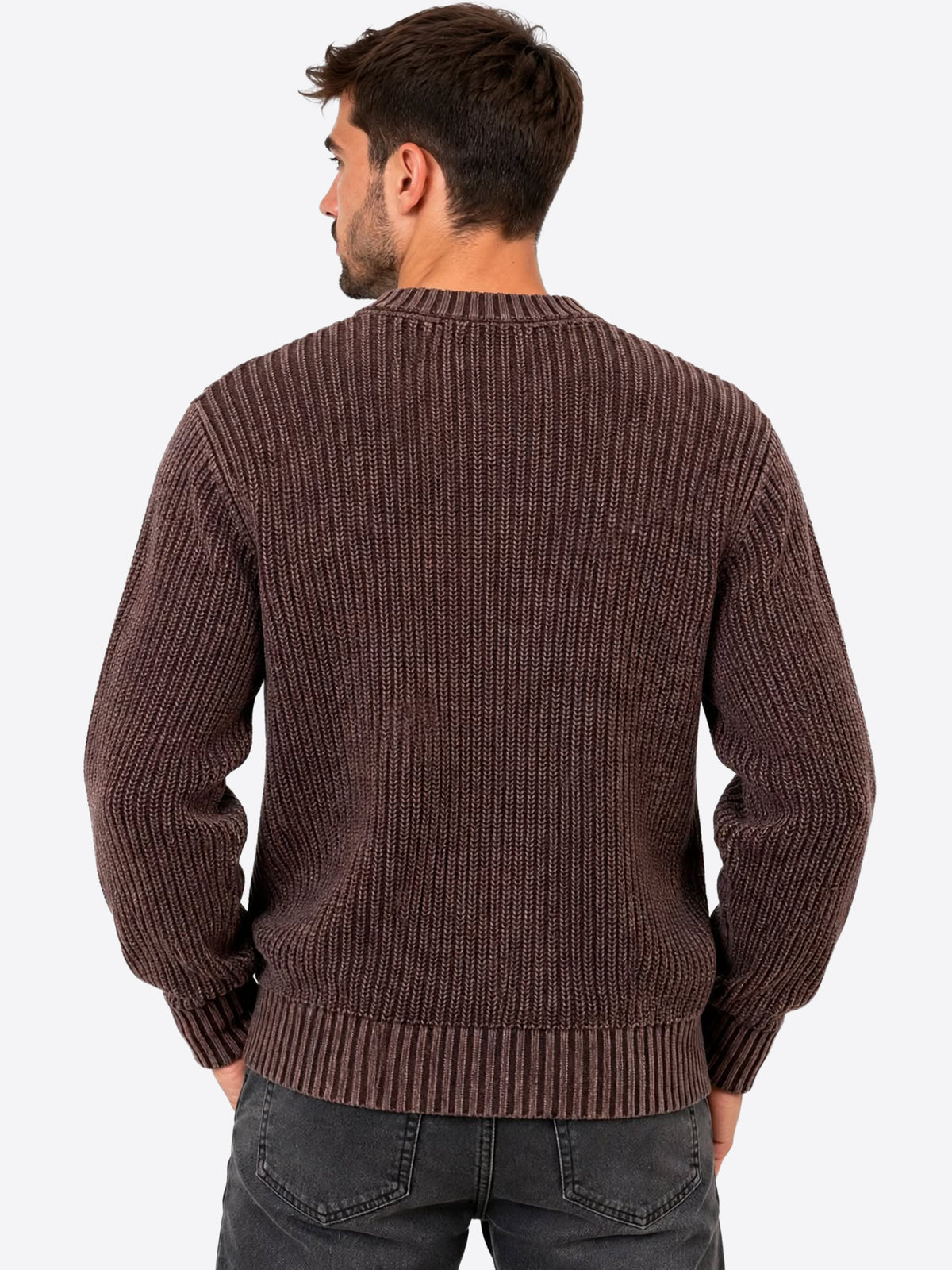 Maglione INDICODE da Uomo - rosso INTORPEDO371 BORDEAUX