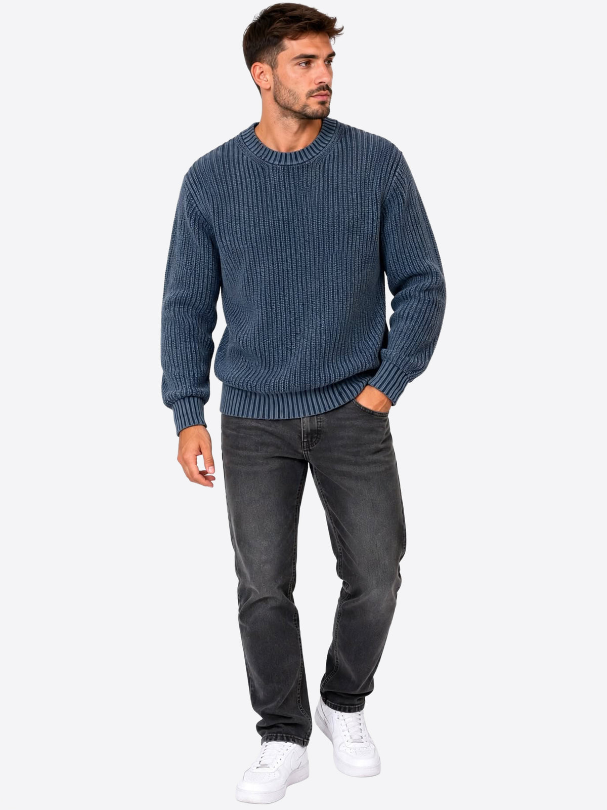 Maglione INDICODE da Uomo - blu INTORPEDO469 BLU