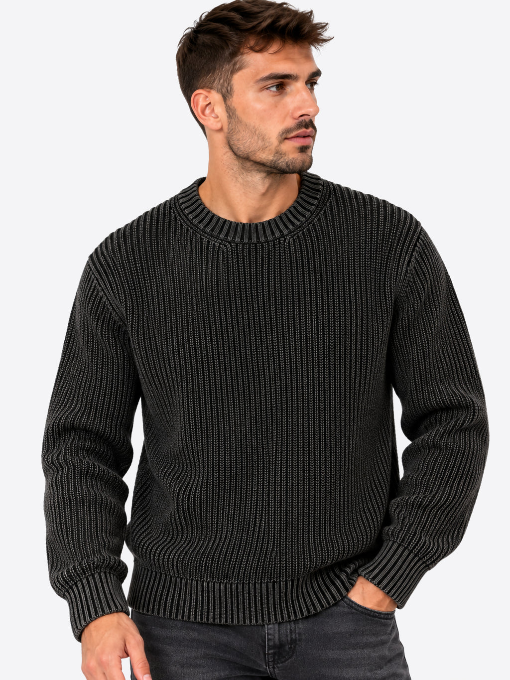 Maglione INDICODE da Uomo - nero INTORPEDO978 NERO