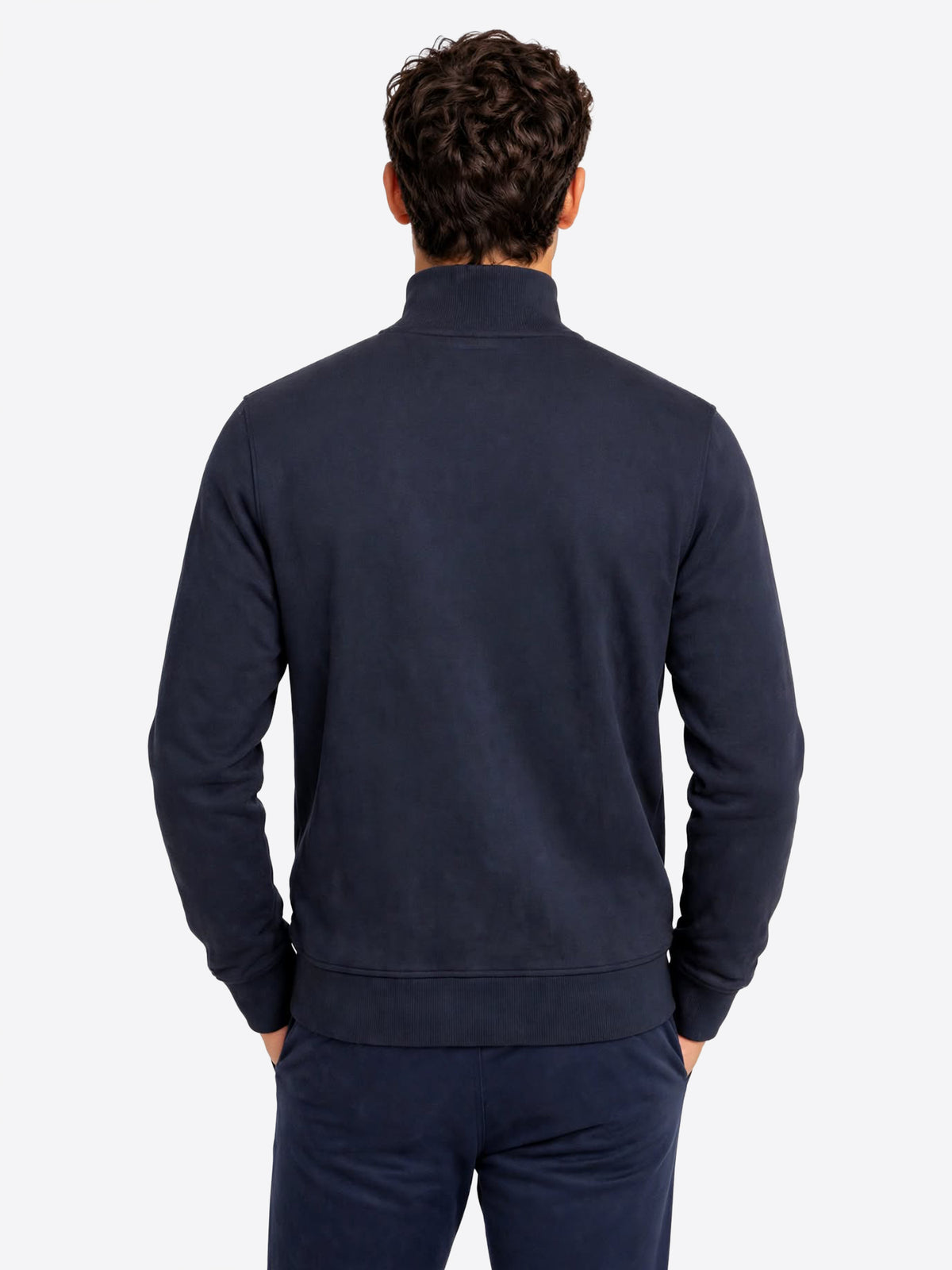 Felpa Full Zip LA MARTINA da Uomo - blu MDF00407207 BLU