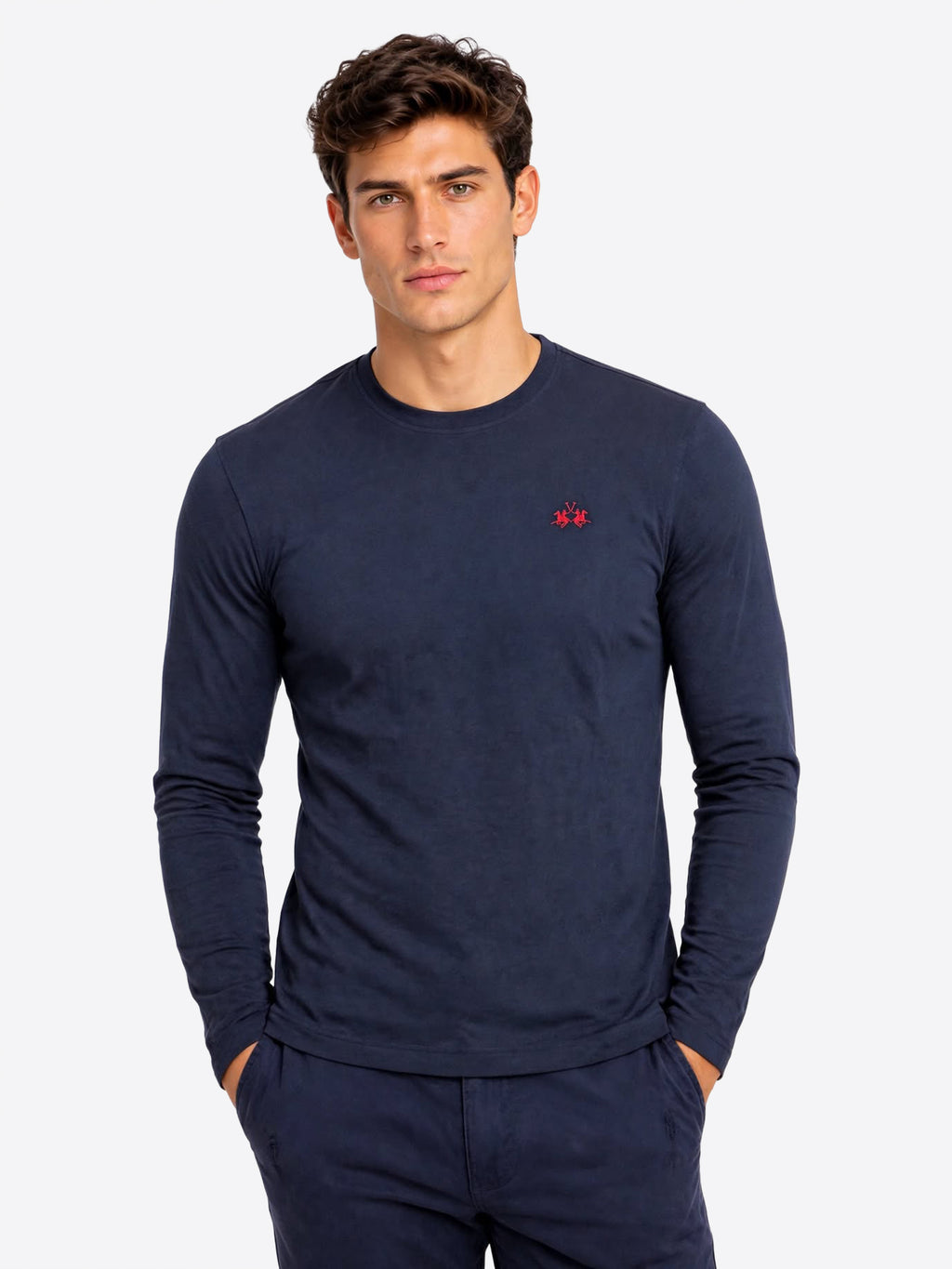 Long-shirt LA MARTINA da Uomo - blu MDR00507207 BLU