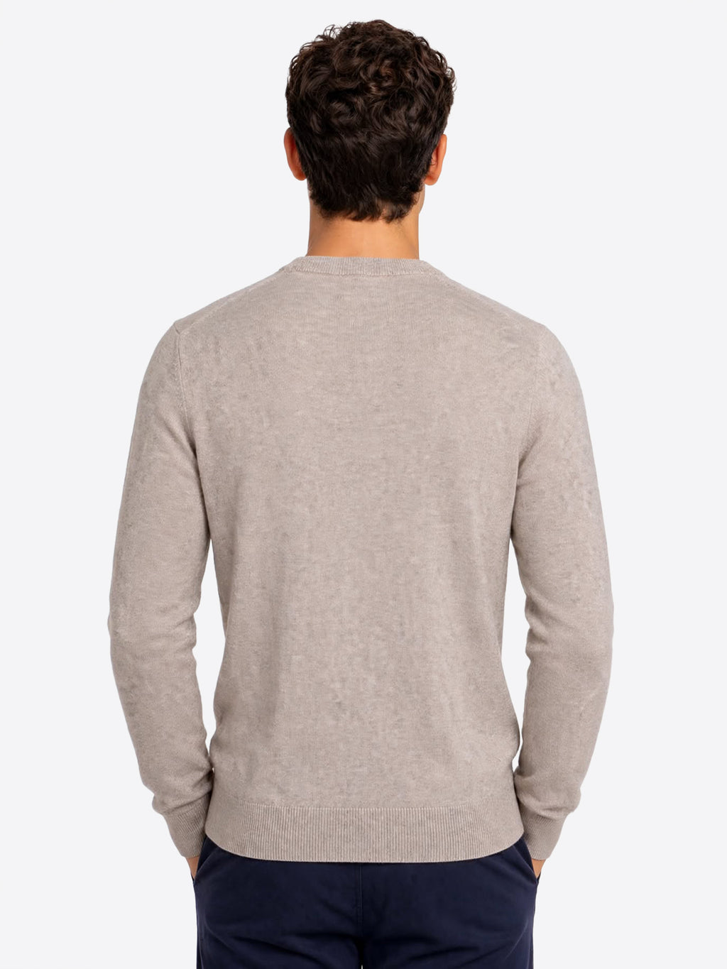 Maglione girocollo LA MARTINA da Uomo - beige MDS00201055 BEIGE