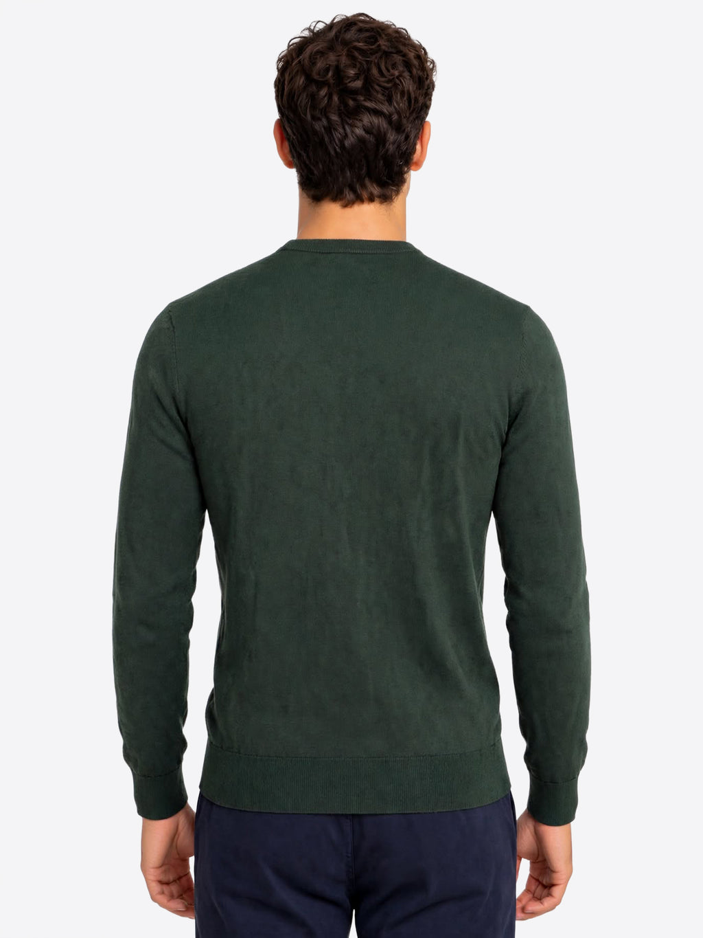 Maglione girocollo LA MARTINA da Uomo - verde MDS00203221 VERDESCURO