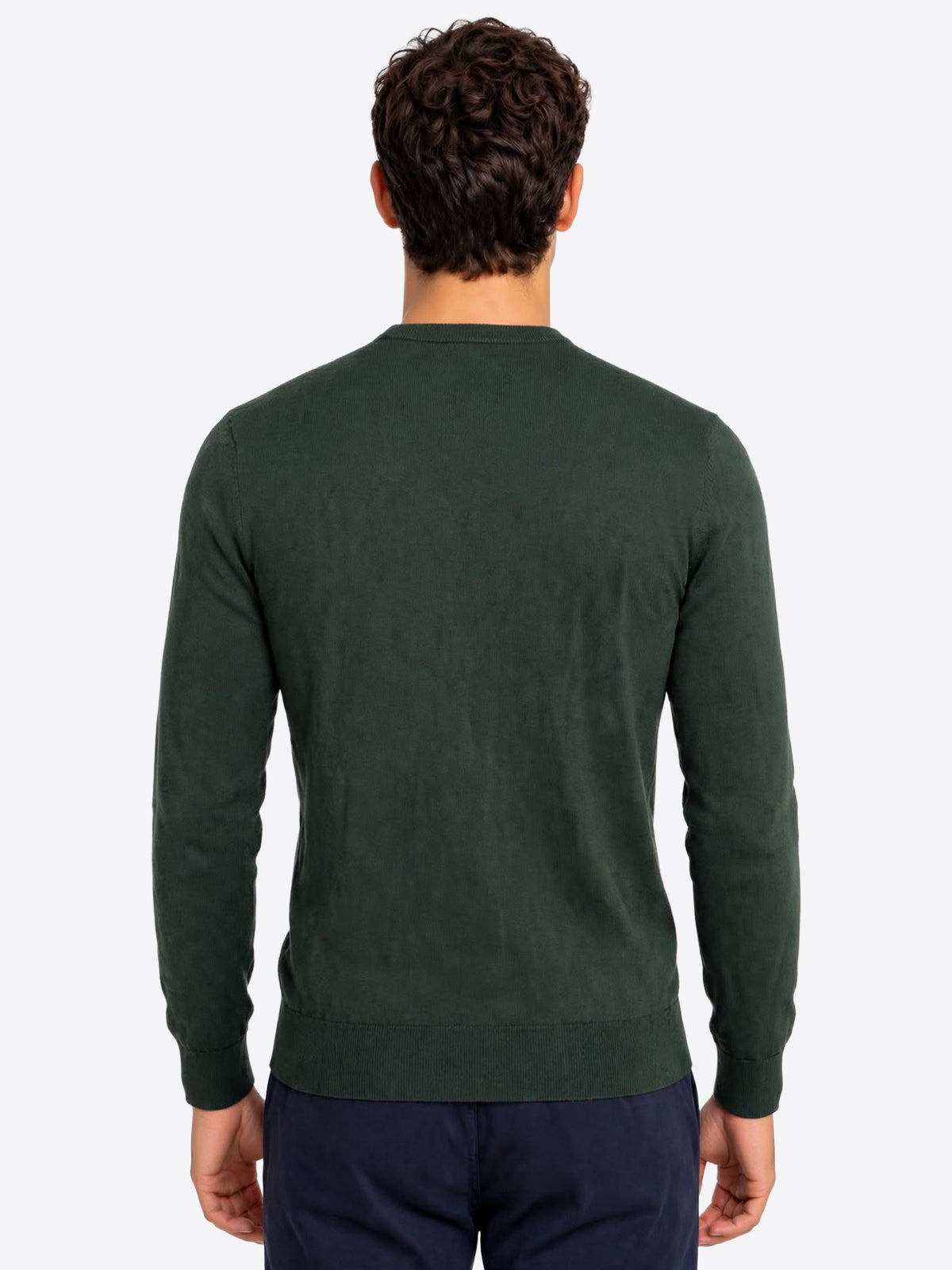 Maglione girocollo LA MARTINA da Uomo - verde MDS00203221 VERDESCURO