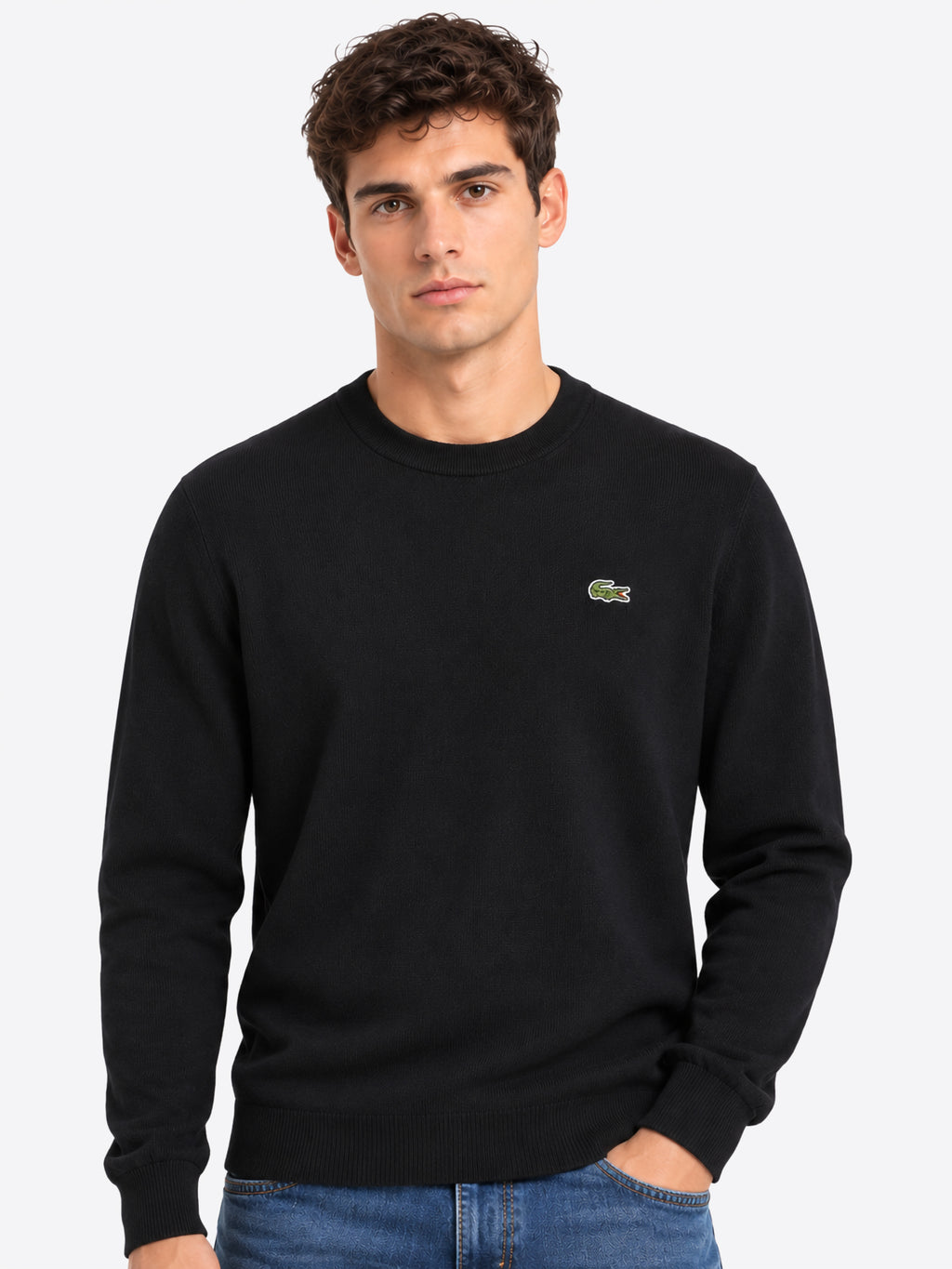 Maglione LACOSTE da Uomo - nero AH1028031 NERO