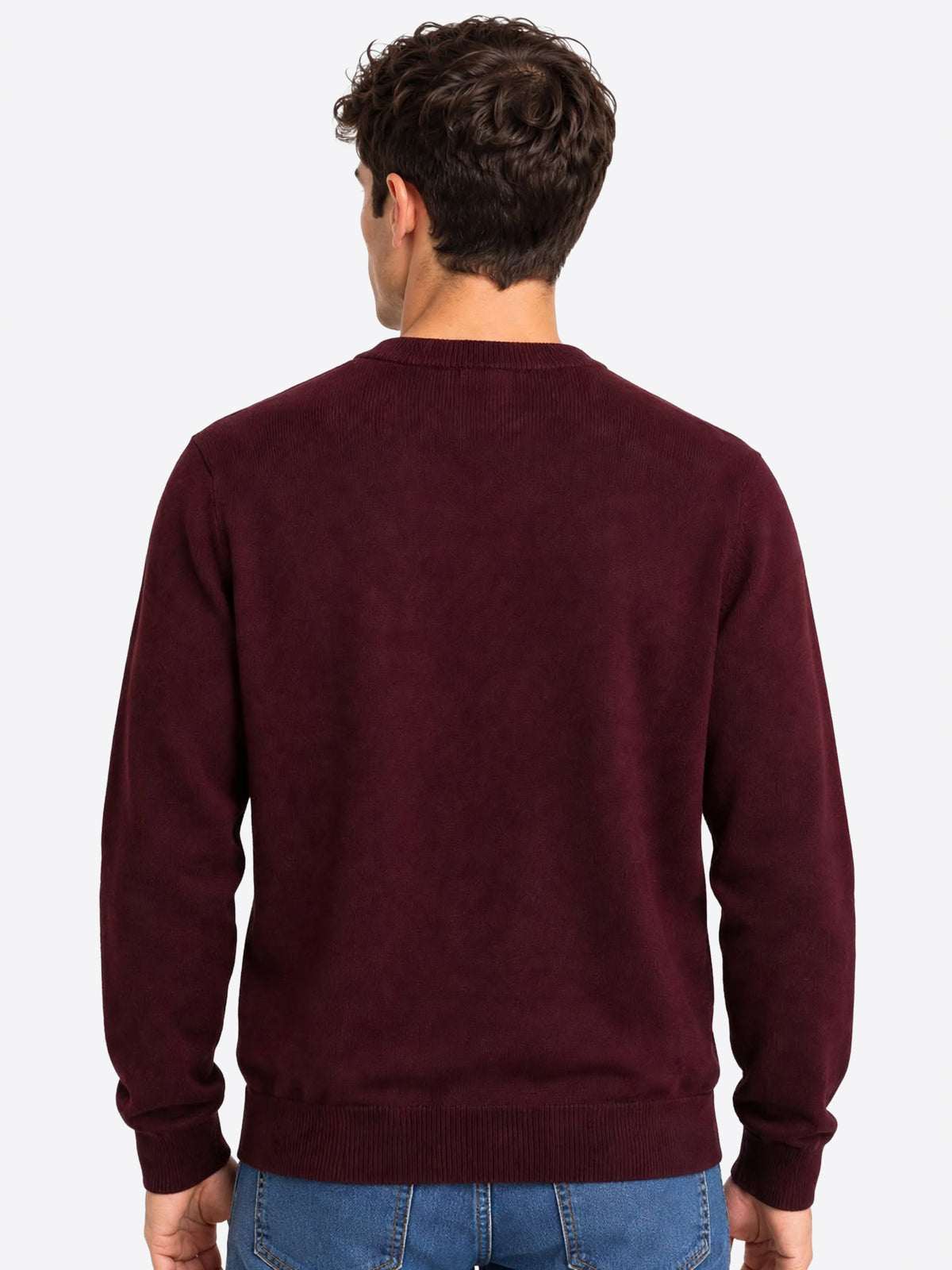 Maglione LACOSTE da Uomo - rosso AH10283KE BORDEAU