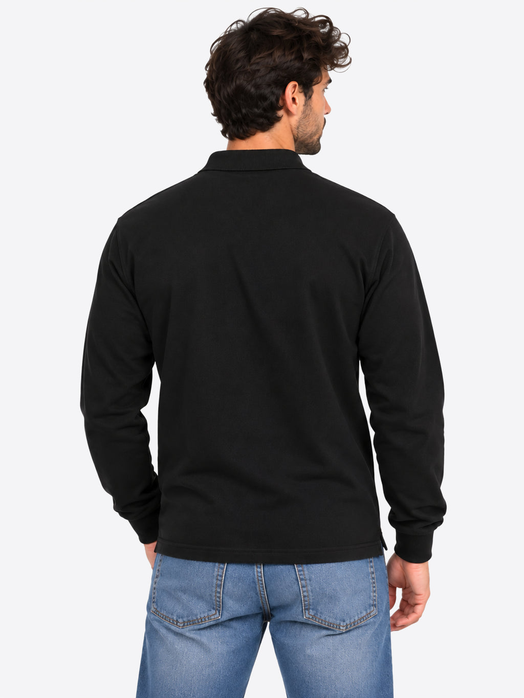 Polo maniche lunghe LACOSTE da Uomo - L1312031 NERO