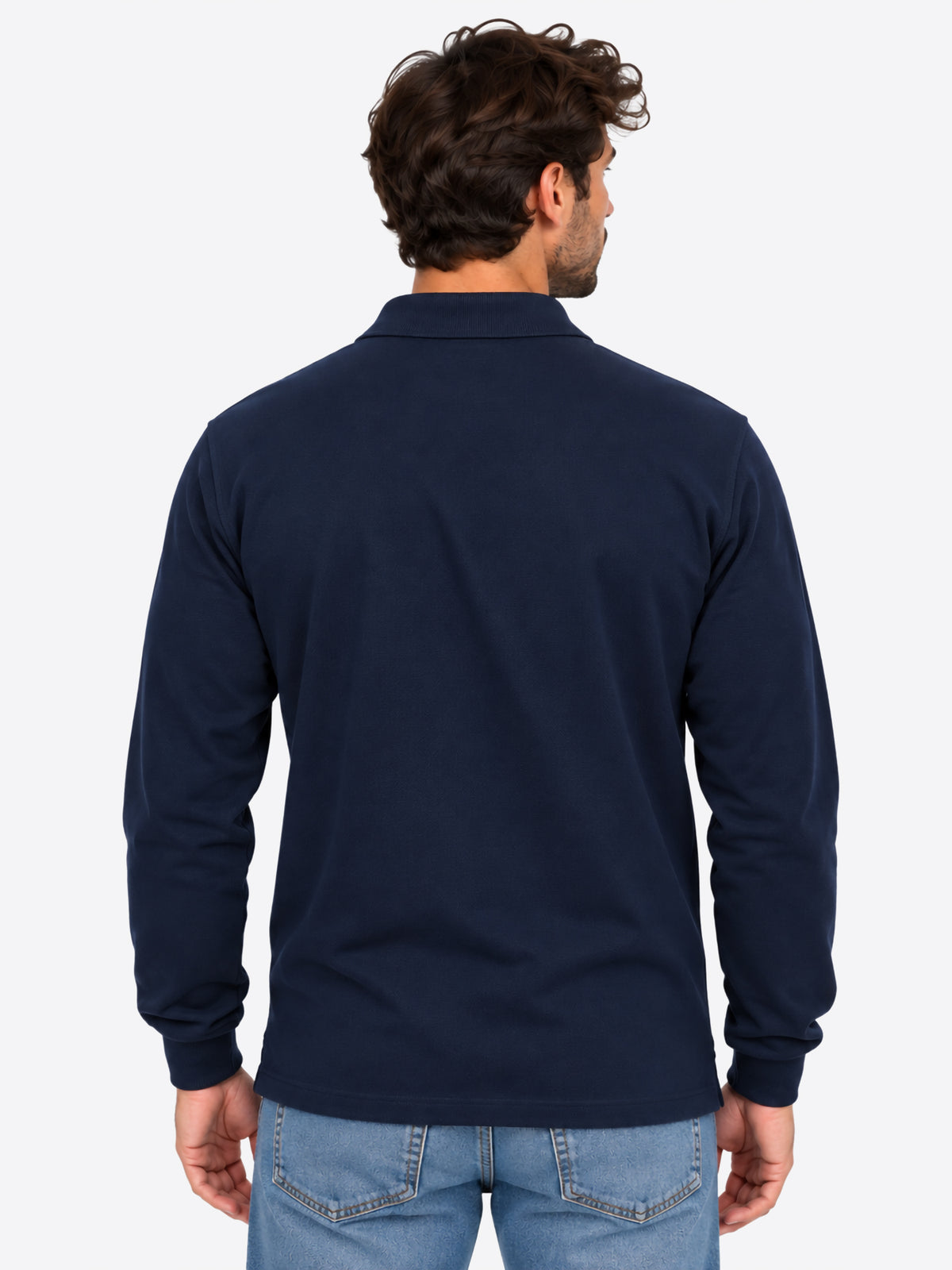 Polo maniche lunghe LACOSTE da Uomo - L1312166 BLU