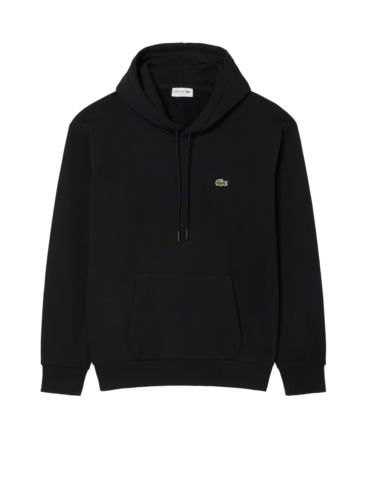 Felpa Cappuccio LACOSTE da Uomo - SH8863031 NERO