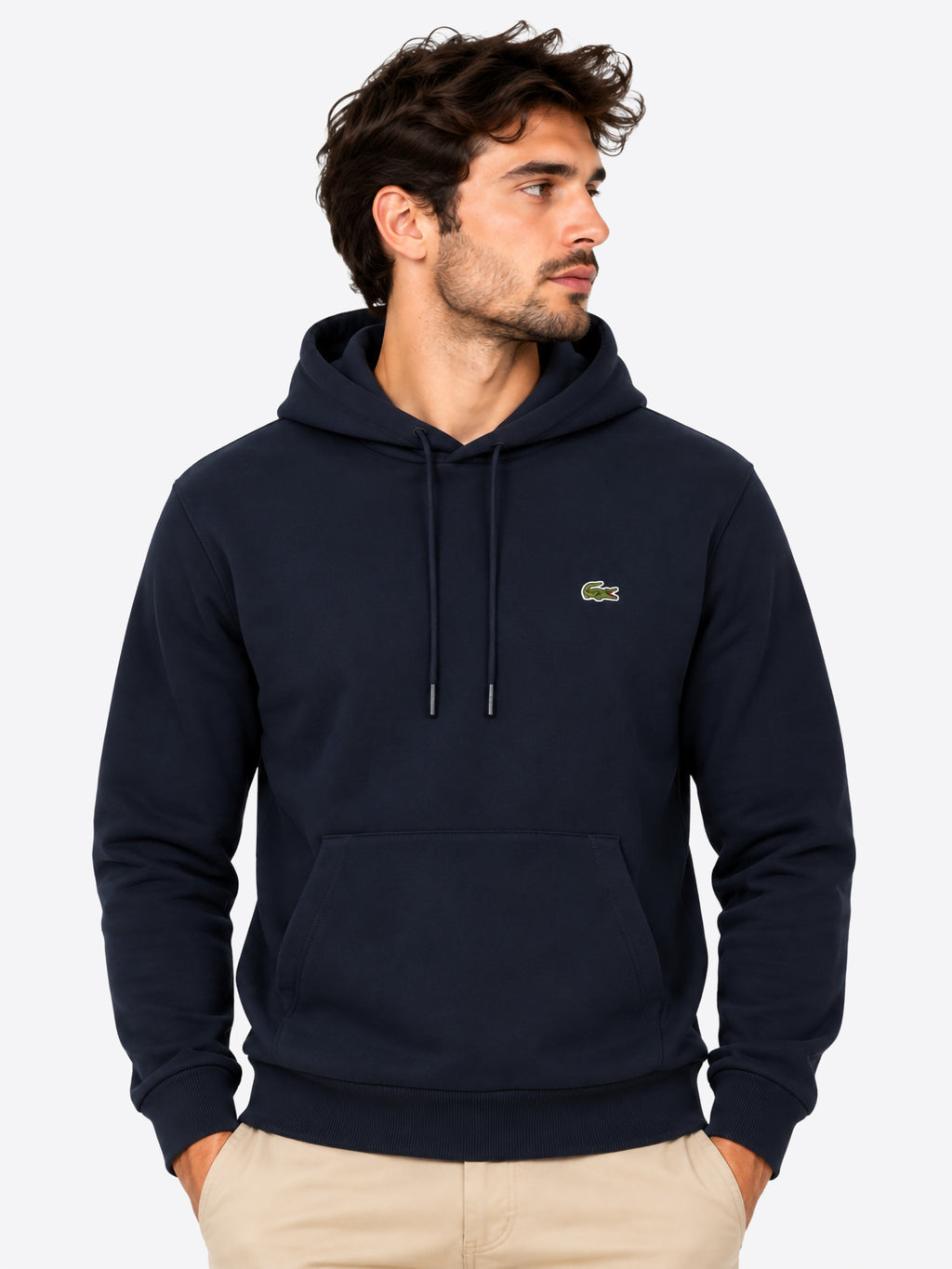 Felpa Cappuccio LACOSTE da Uomo - SH8863166 BLU