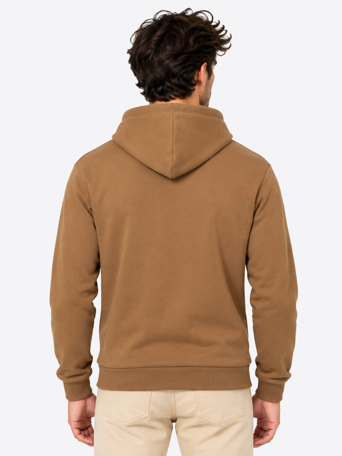 Felpa Cappuccio LACOSTE da Uomo tabacco - SH8863SIX