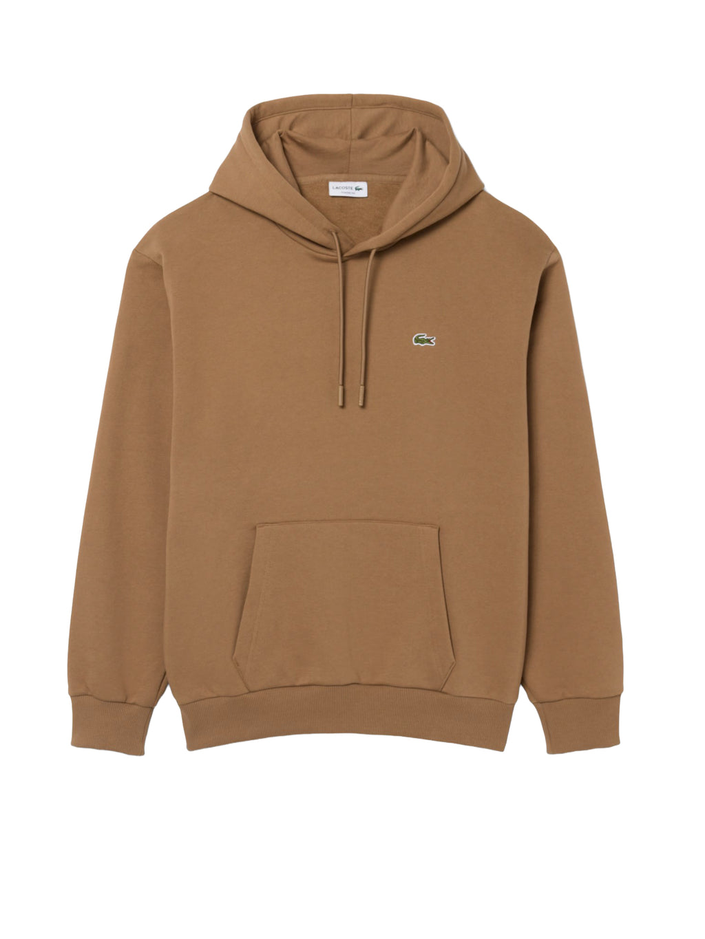 Felpa Cappuccio LACOSTE da Uomo tabacco - SH8863SIX