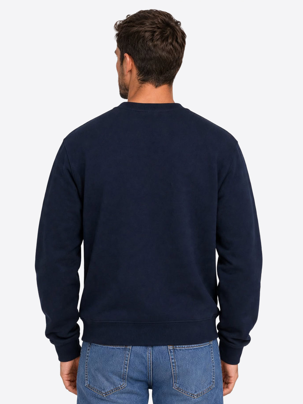 Felpa giro LACOSTE da Uomo - blu SH8868166 BLU