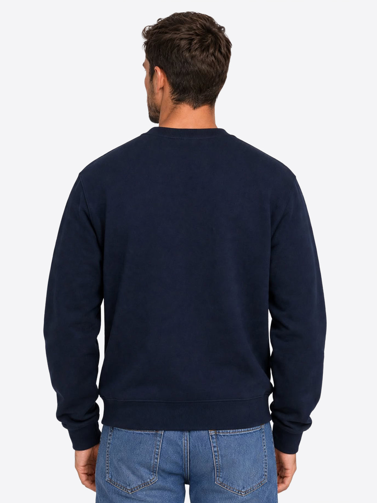 Felpa giro LACOSTE da Uomo - blu SH8868166 BLU