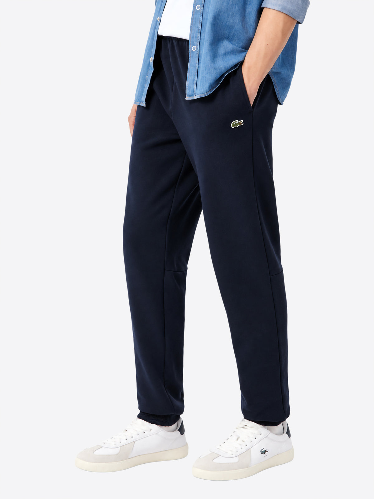 Pantalone Tuta LACOSTE da Uomo - blu XH8869166 BLU
